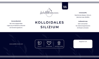 Waldbrunnen - Kolloidales Silizium