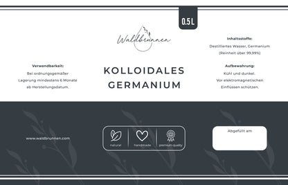 Waldbrunnen - Kolloidales Germanium (organisch)