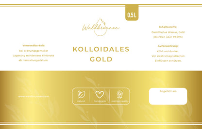 Waldbrunnen - Kolloidales Gold