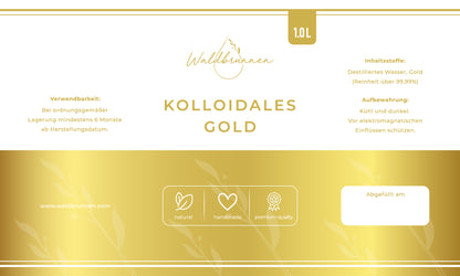 Waldbrunnen - Kolloidales Gold